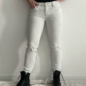 White washed jeans